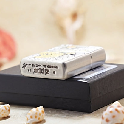 Zippo Two-Tone 3D Relief Axe of Destiny 162-DS286