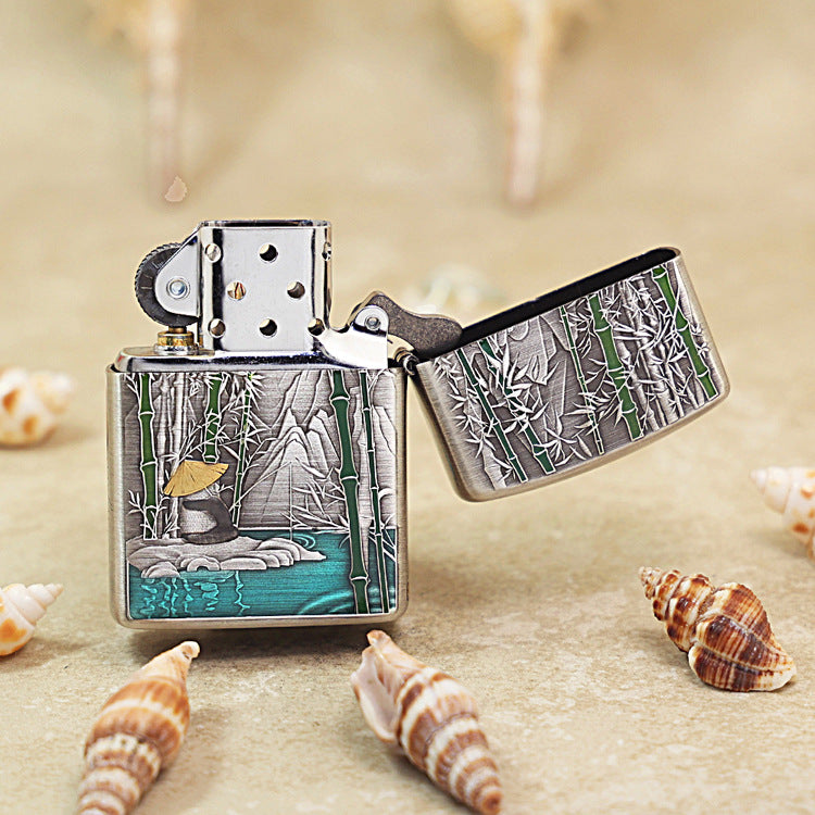 Zippo Kungfu Panda 'Holy Monk' Engraved 162-DS305