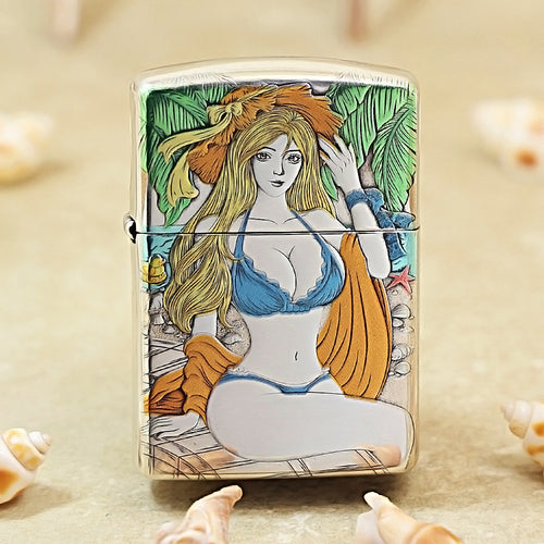 Zippo Eagle King – 3D Color-Printed Beach Beauty DS189