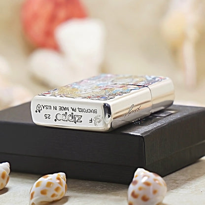 Zippo Dual-Sided 3D Embossed Acalanatha & Scorpion 162-DS259
