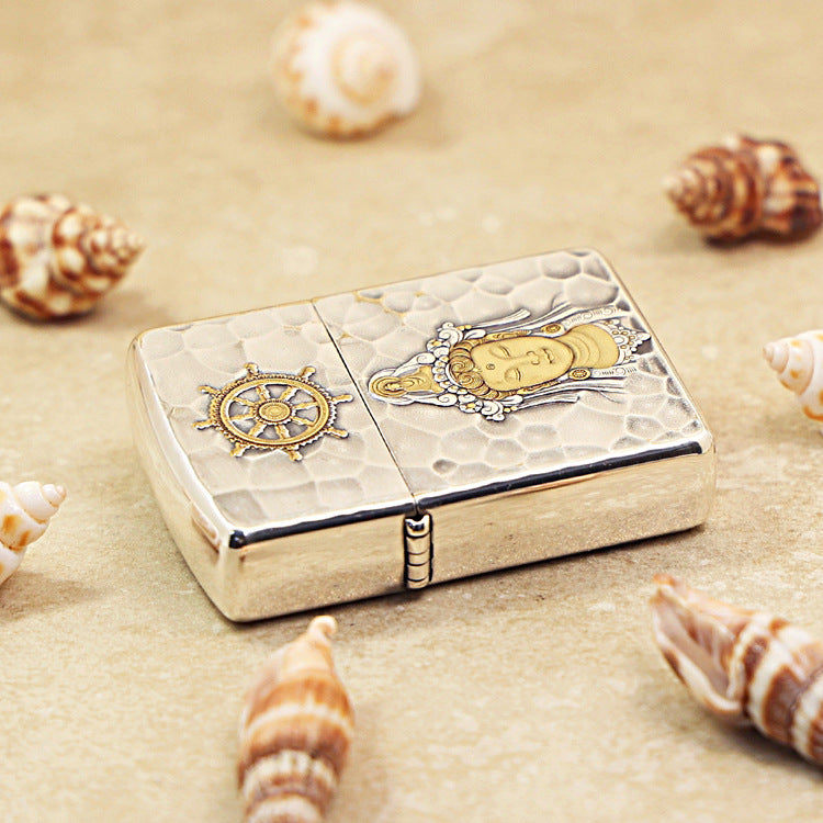 Zippo Armor Guan Xin & Arowana Engraving 162-DS295