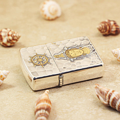 Zippo Armor Guan Xin & Arowana Engraving 162-DS295
