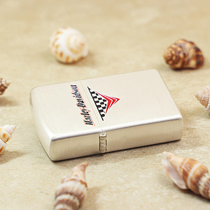 Zippo Striking Red Pattern 'Harley-Davidson' DS307