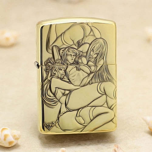 Zippo 3P Single-Sided Maiden Engraving 169-DS288