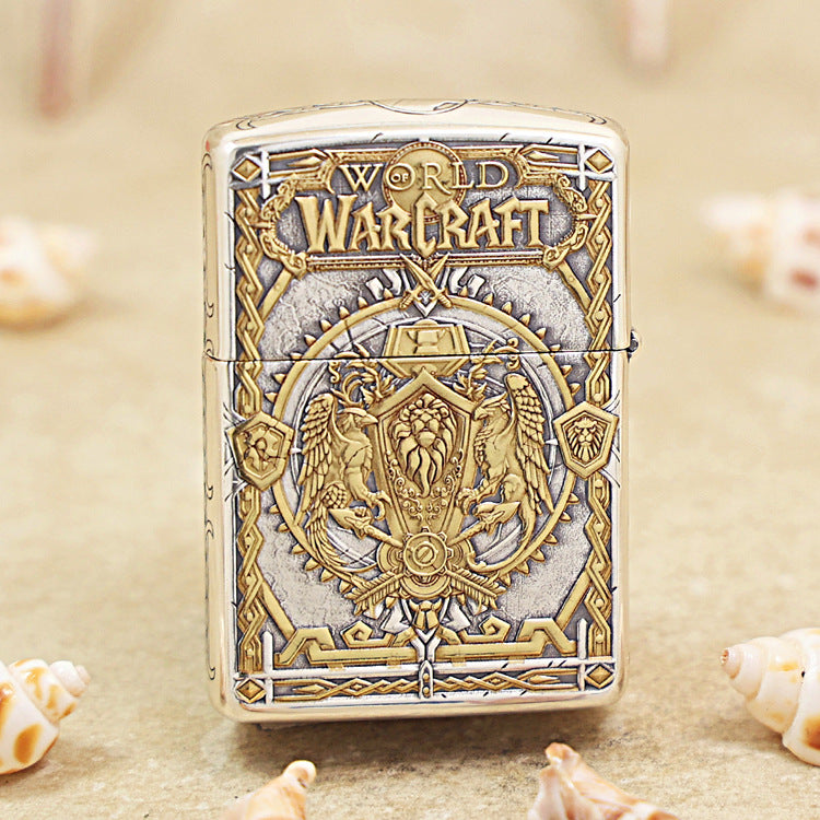 Zippo World of Warcraft 5-Sided 3D Relief DS204