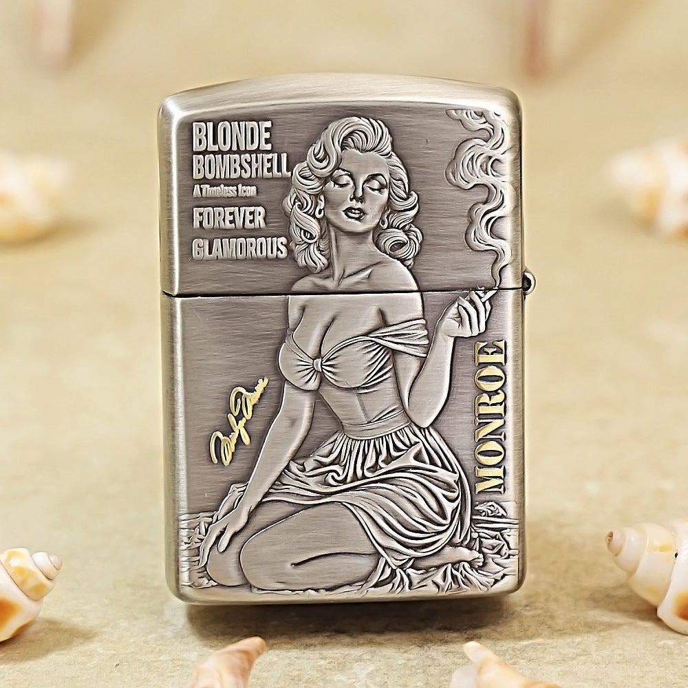 Zippo Armor Dual-Tone Marilyn Monroe 162-DS240
