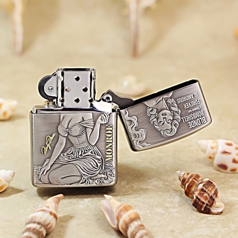 Zippo Armor Dual-Tone Marilyn Monroe 162-DS240