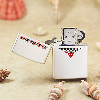 Zippo Striking Red Pattern 'Harley-Davidson' DS307