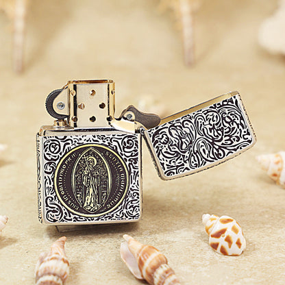 Zippo Constantine Armor Heavy Wall Lighter 168-DS284