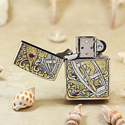Zippo Old Fisherman & Scorpion 162-DS225