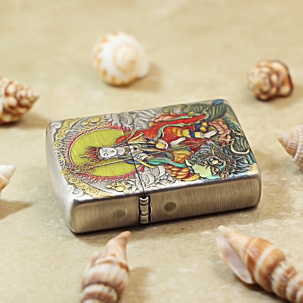 Zippo Embossed Ksitigarbha Bodhisattva 162-DS217