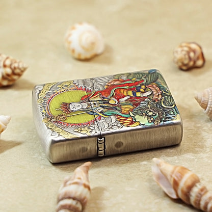Zippo Embossed Ksitigarbha Bodhisattva 162-DS217