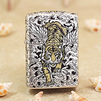 Zippo 3D Relief Engraving 'Tiger with Wings' 168-DS300
