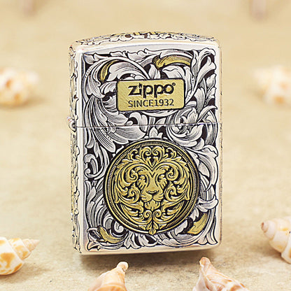 Zippo Arabesque & Two-Tone Lion Emblem 168-DS260
