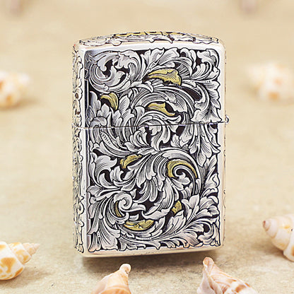 Zippo Arabesque & Two-Tone Lion Emblem 168-DS260
