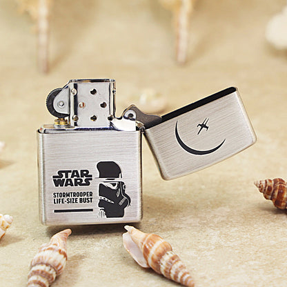 Zippo Smoked Silver Star Wars 205-DS208