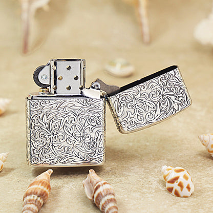 Zippo Silver-Plated Arabesque 162- DS202