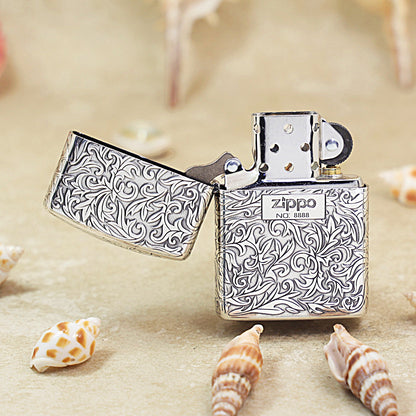 Zippo Silver-Plated Arabesque 162- DS202