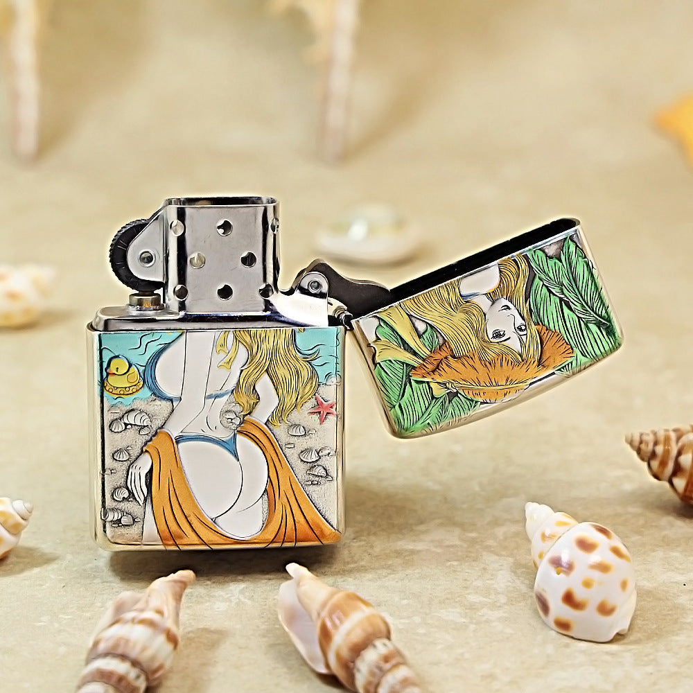 Zippo Eagle King – 3D Color-Printed Beach Beauty DS189