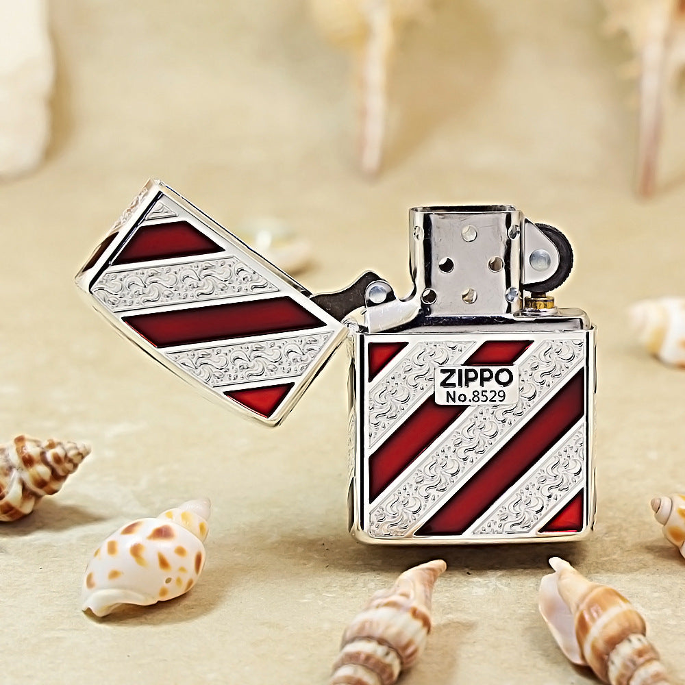 Zippo Classic Japanese Style Botanical Vine Pattern 162-DS184