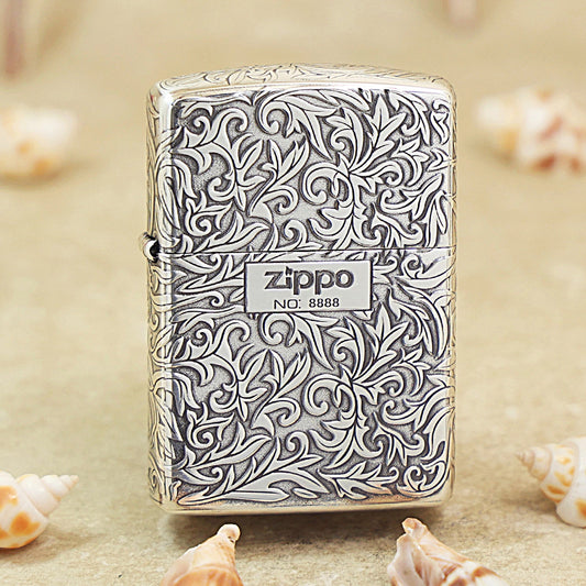 Zippo Silver-Plated Arabesque 162- DS202