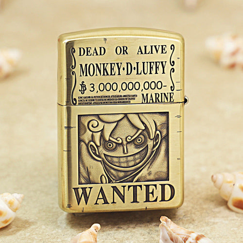 Zippo One Piece Wanted Luffy Anime Collection - 168-OP01