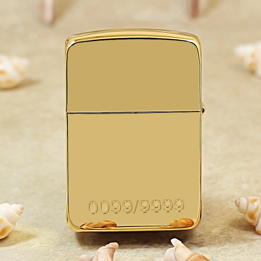 Zippo 1941 Replica Gold-Plated GGB DS197