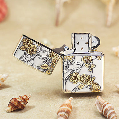 Zippo Armor Rose Girl 162-DS206
