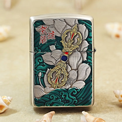 Zippo Embossed Ksitigarbha Bodhisattva 162-DS217