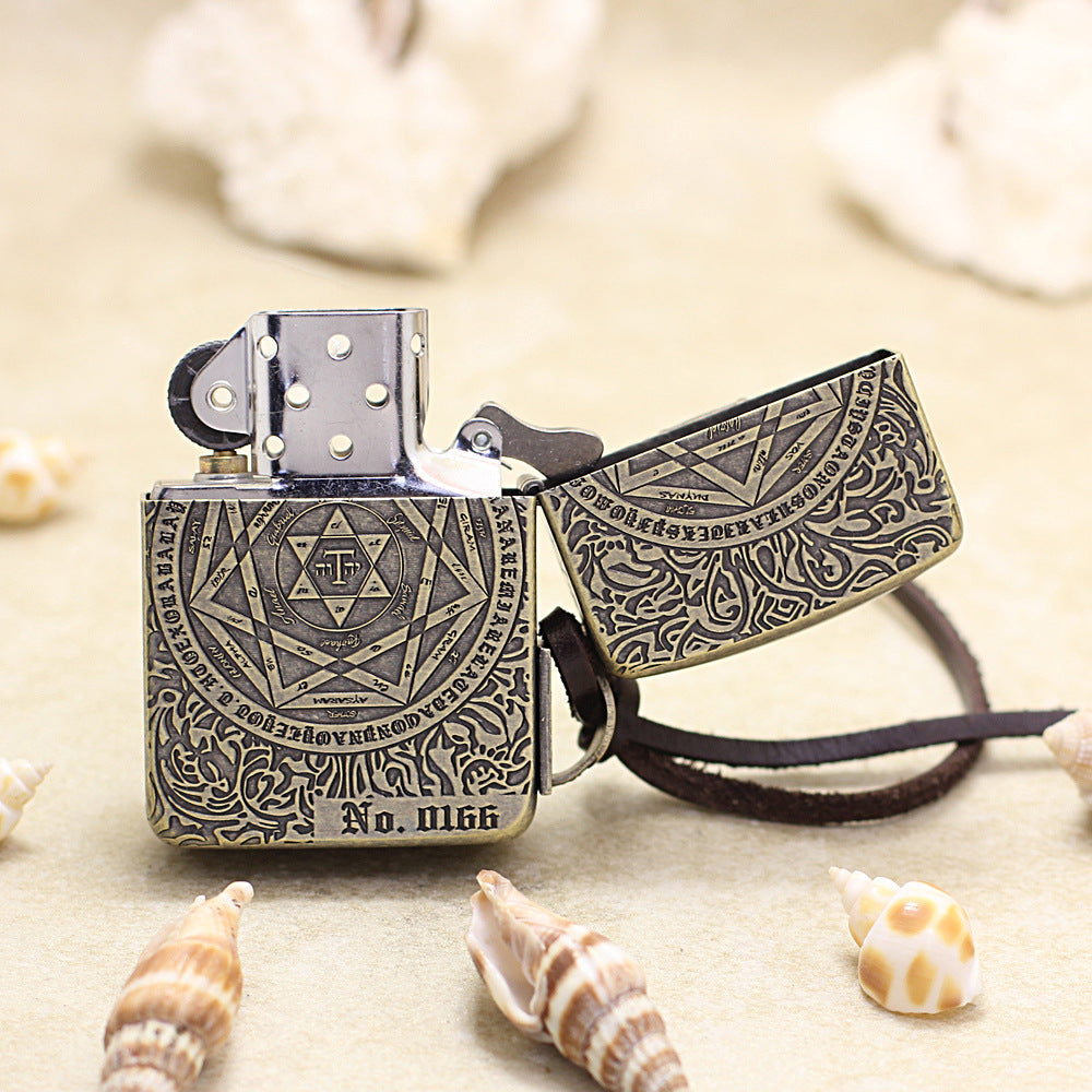 Zippo 1941 Replica Vintage Bronze 'Orthodox Redemption Cross' - CC10