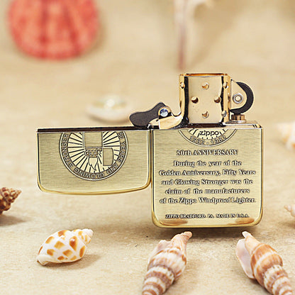 Zippo 1941 Replica Premium Shine Bronze '50th Anniversary' - CC28