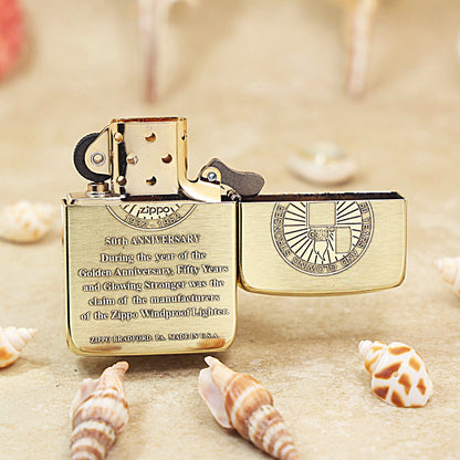Zippo 1941 Replica Premium Shine Bronze '50th Anniversary' - CC28