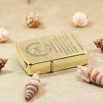 Zippo 1941 Replica Premium Shine Bronze '50th Anniversary' - CC28