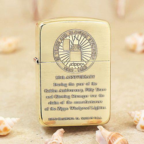 Zippo 1941 Replica Premium Shine Bronze '50th Anniversary' - CC28