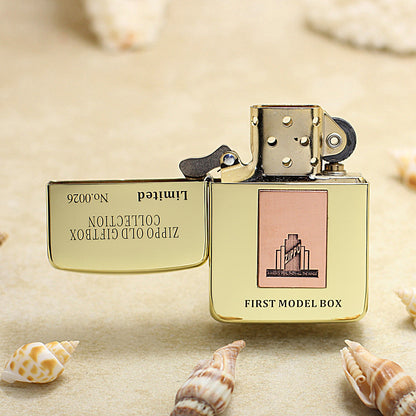 Zippo 1941 Replica Premium Shine Bronze 'First Model Box' - CC34