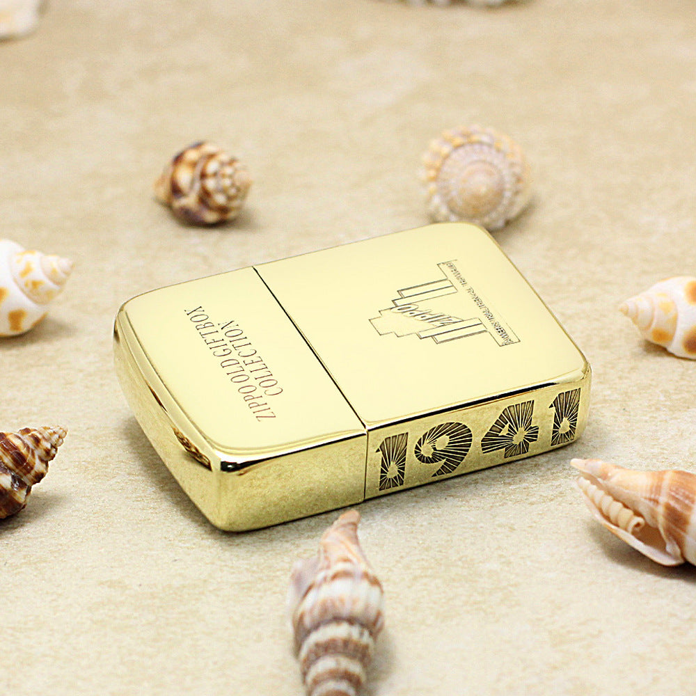 Zippo 1941 Replica Premium Shine Bronze 'First Model Box' - CC34