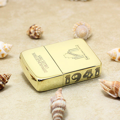 Zippo 1941 Replica Premium Shine Bronze 'First Model Box' - CC34