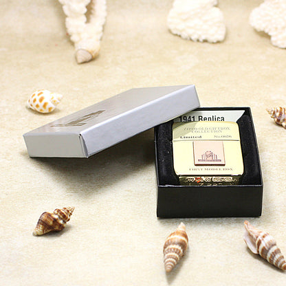 Zippo 1941 Replica Premium Shine Bronze 'First Model Box' - CC34