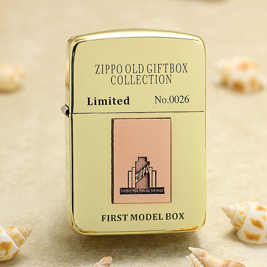 Zippo 1941 Replica Premium Shine Bronze 'First Model Box' - CC34