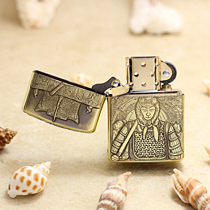 Zippo Vintage Bronze A Life's True Love Sun Wukong 3d-embossed - CC109