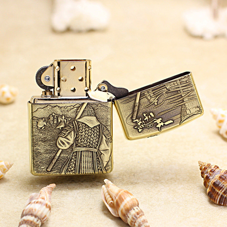 Zippo Vintage Bronze A Life's True Love Sun Wukong 3d-embossed - CC109