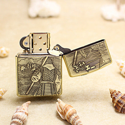 Zippo Vintage Bronze A Life's True Love Sun Wukong 3d-embossed - CC109