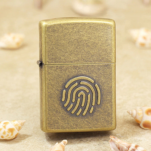 Zippo Vintage Bronze Fingerprint Code - DS80