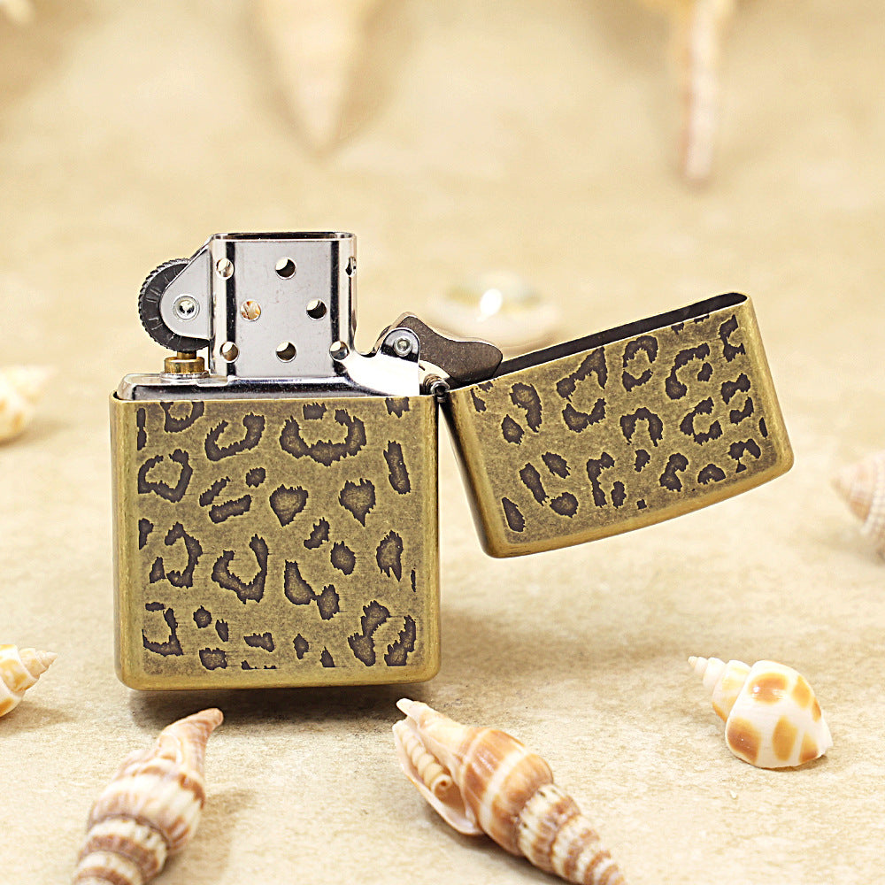 Zippo Vintage Bronze Leopard (Safari Series) - KR11