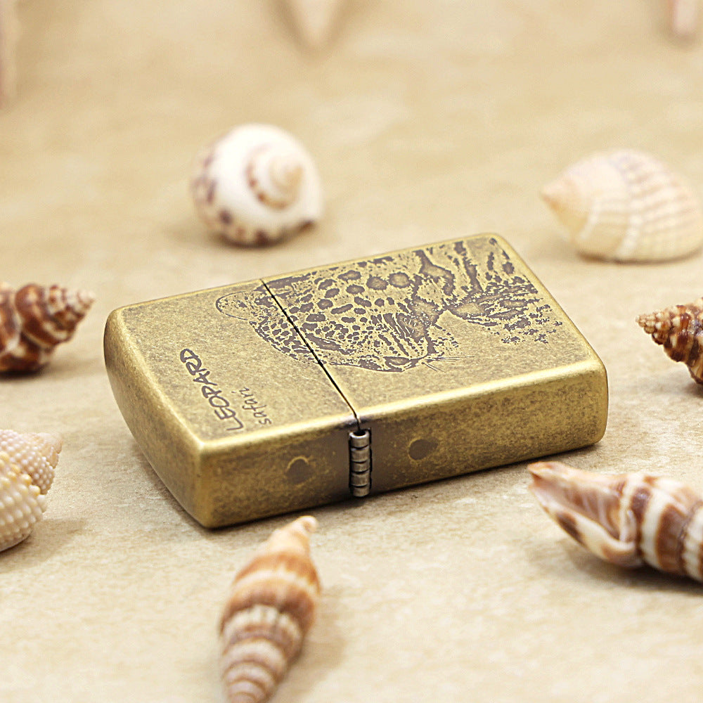 Zippo Vintage Bronze Leopard (Safari Series) - KR11