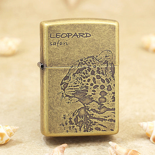 Zippo Vintage Bronze Leopard (Safari Series) - KR11