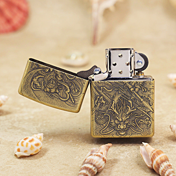 Zippo Vintage Bronze Nezha - 205-DS97