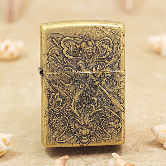 Zippo Vintage Bronze Nezha - 205-DS97