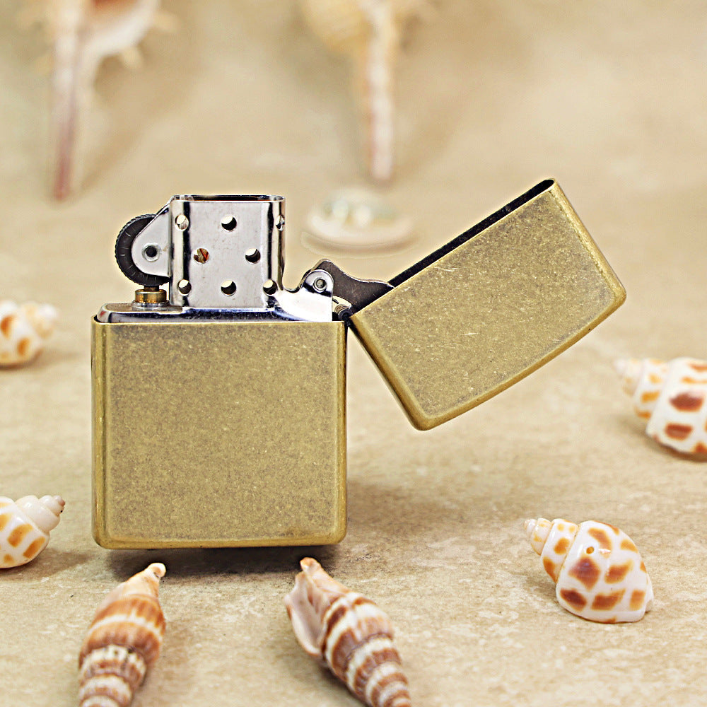 Zippo Vintage Bronze 'Red Star' - 205-DS86
