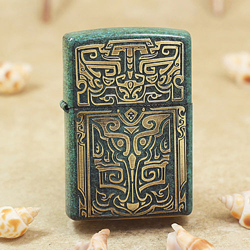 Zippo Vintage Bronze 'Dragon Totem' - DS137